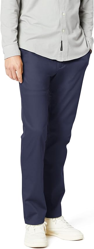 Detalle de Dockers Signature Khaki Pantalón chino 34W/34L Navy
