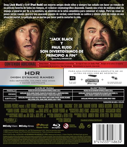 Detalle 2 de Anaconda (2025) (4K UHD + BD) de Sony Pictures Home Entertaiment