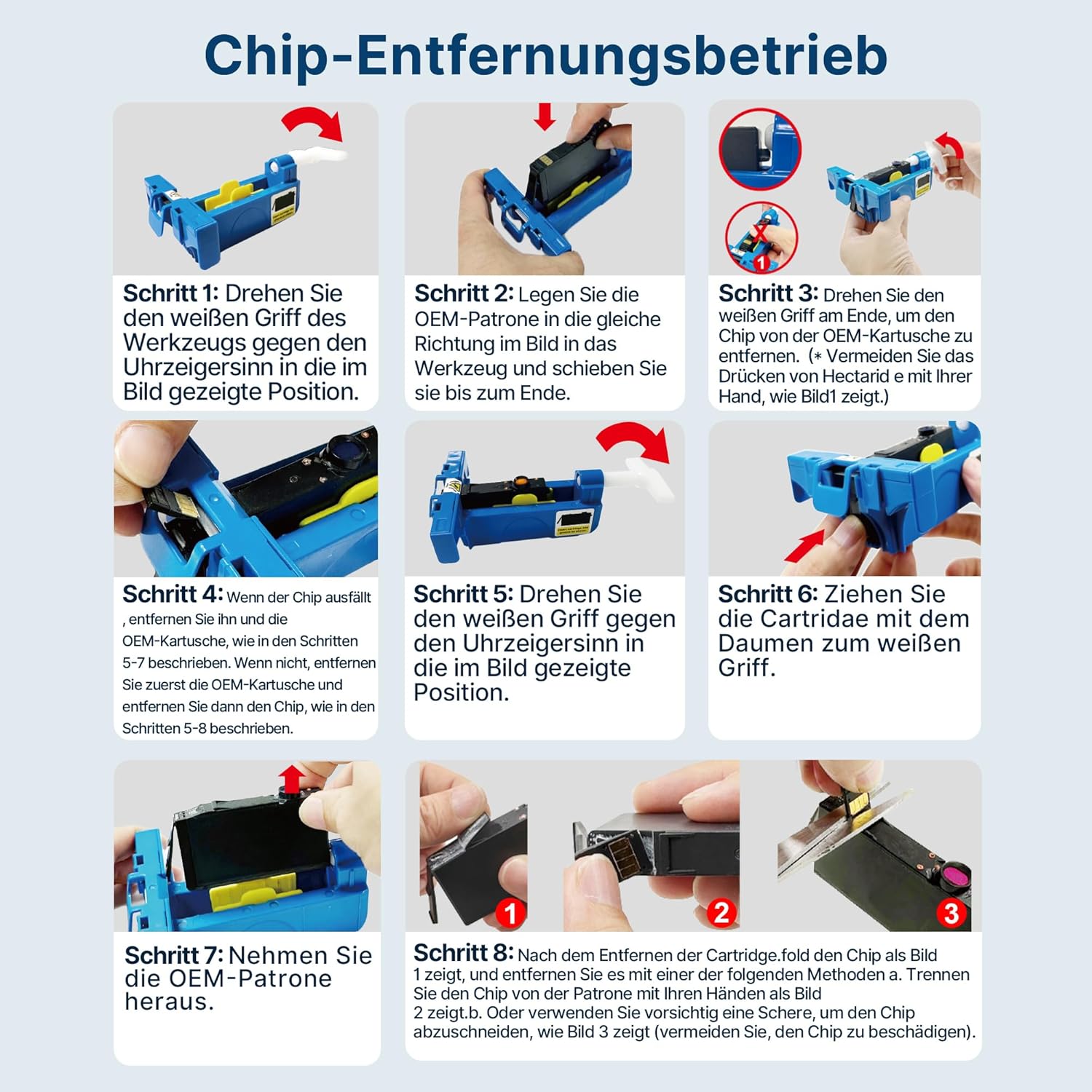 Thumbnail 3 de Washope 924e/924 Patronen Multipack kompatibel für HP Officejet Pro (4er-Pack)
