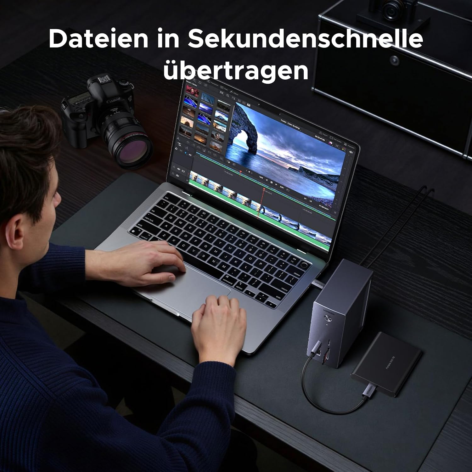 Thumbnail 5 de UGREEN Revodok Pro Dockingstation M.2 NVMe