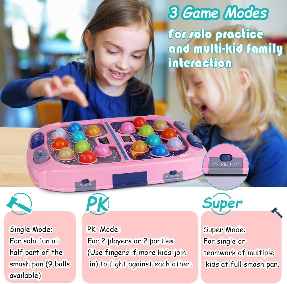 Detalle 2 de Whack Game Mole for Kids 2-player Whack-A-Mole