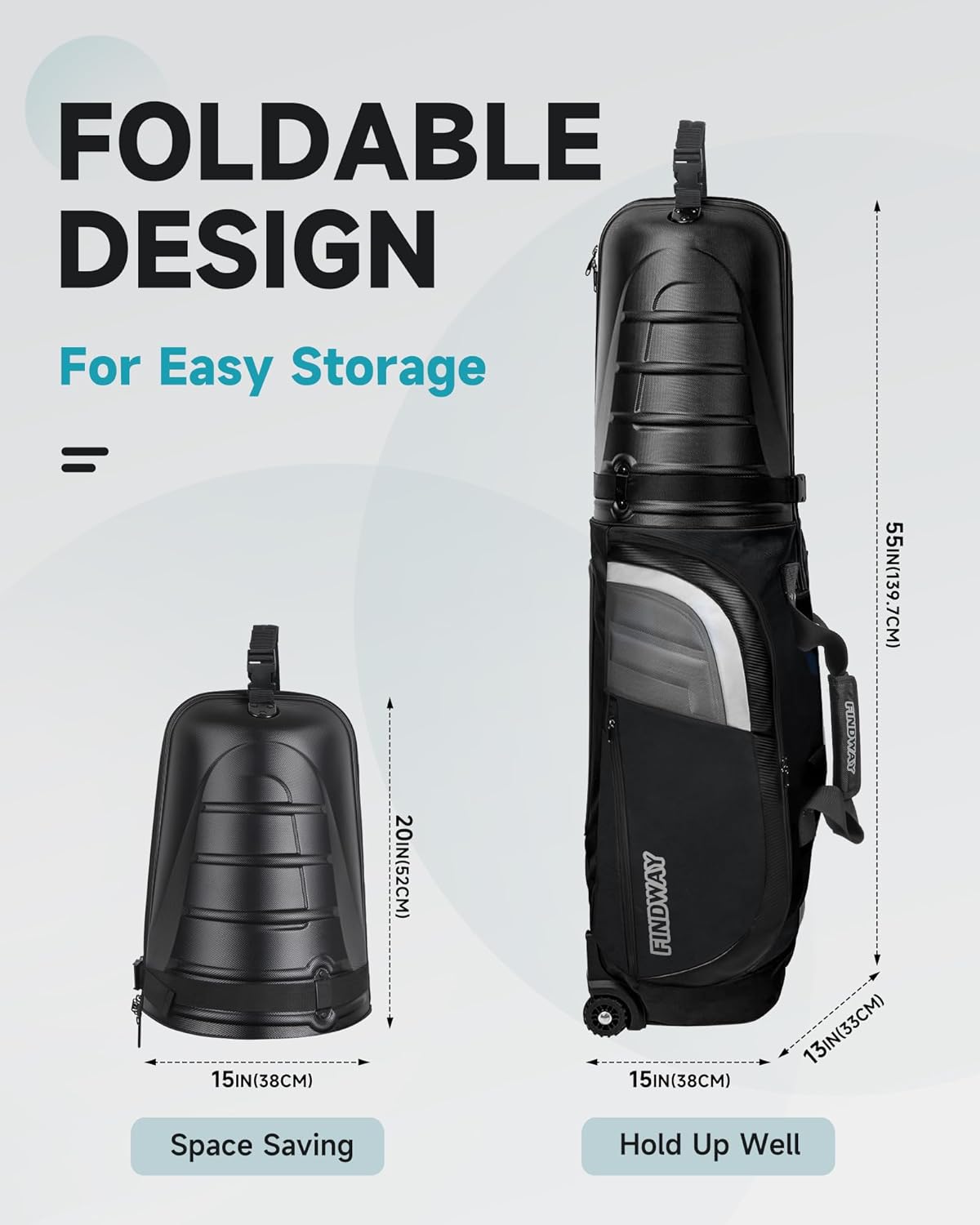 Detalle 2 de Findway Golf Travel Bag 55in