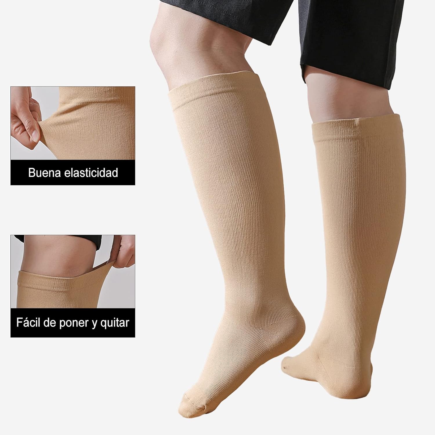Thumbnail 3 de PUTUO Calcetines de Compresión Talla Grande