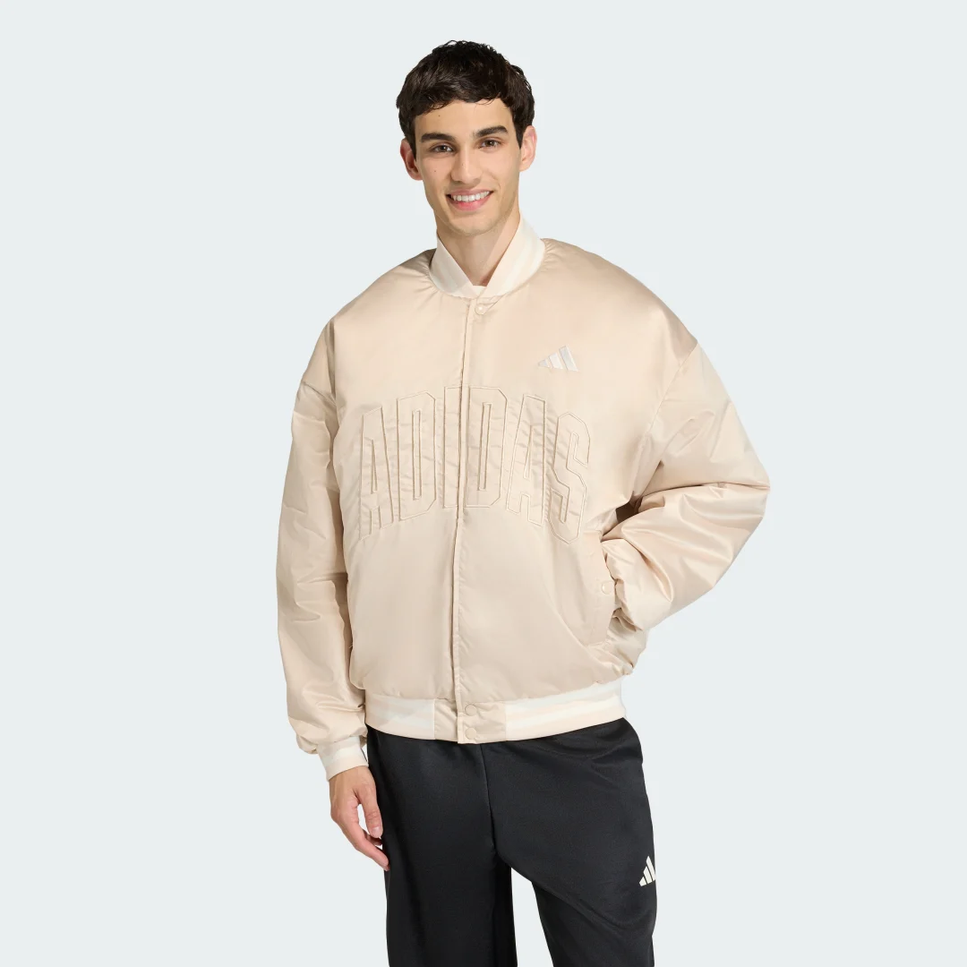 Detalle de CHAQUETA BÓMBER AISLANTE STADIUM de Adidas: guía de compra y opinión práctica