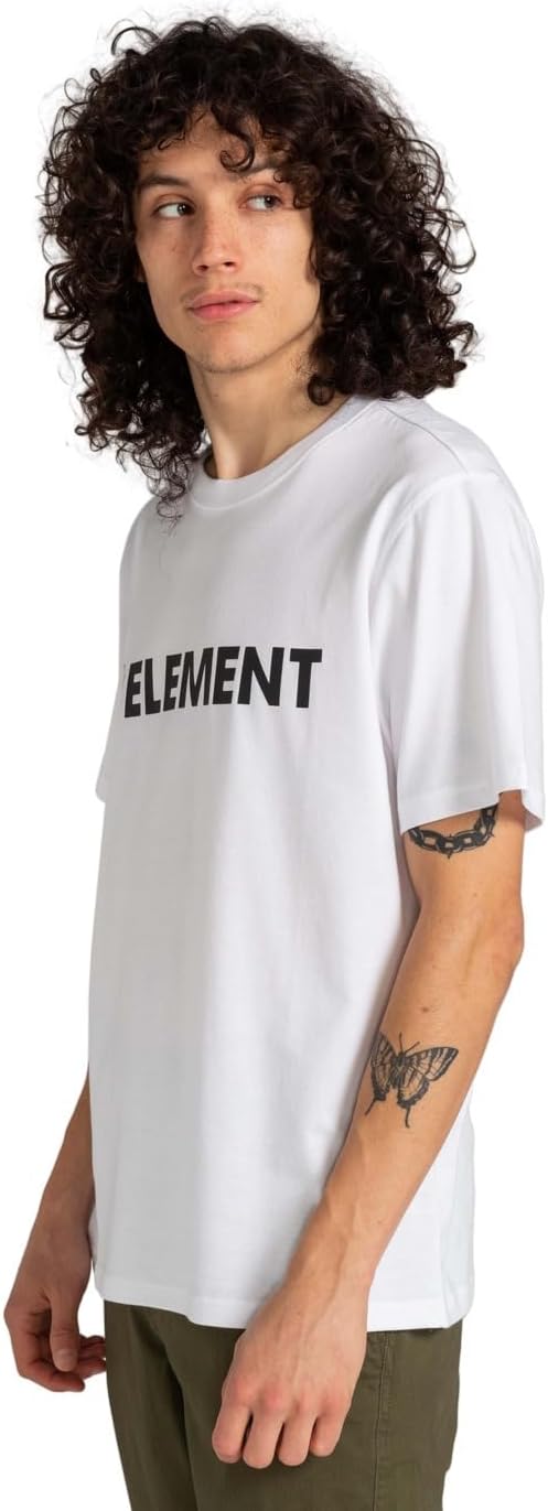 Detalle de Element Blazin T-Shirt Homme (Lot de 1) – T-shirt écran épuré pour homme