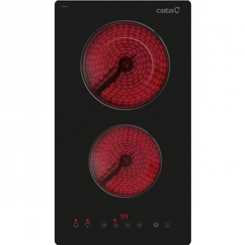 Detalle de Cata TD 3002 BK placa vitrocerámica 30 cm