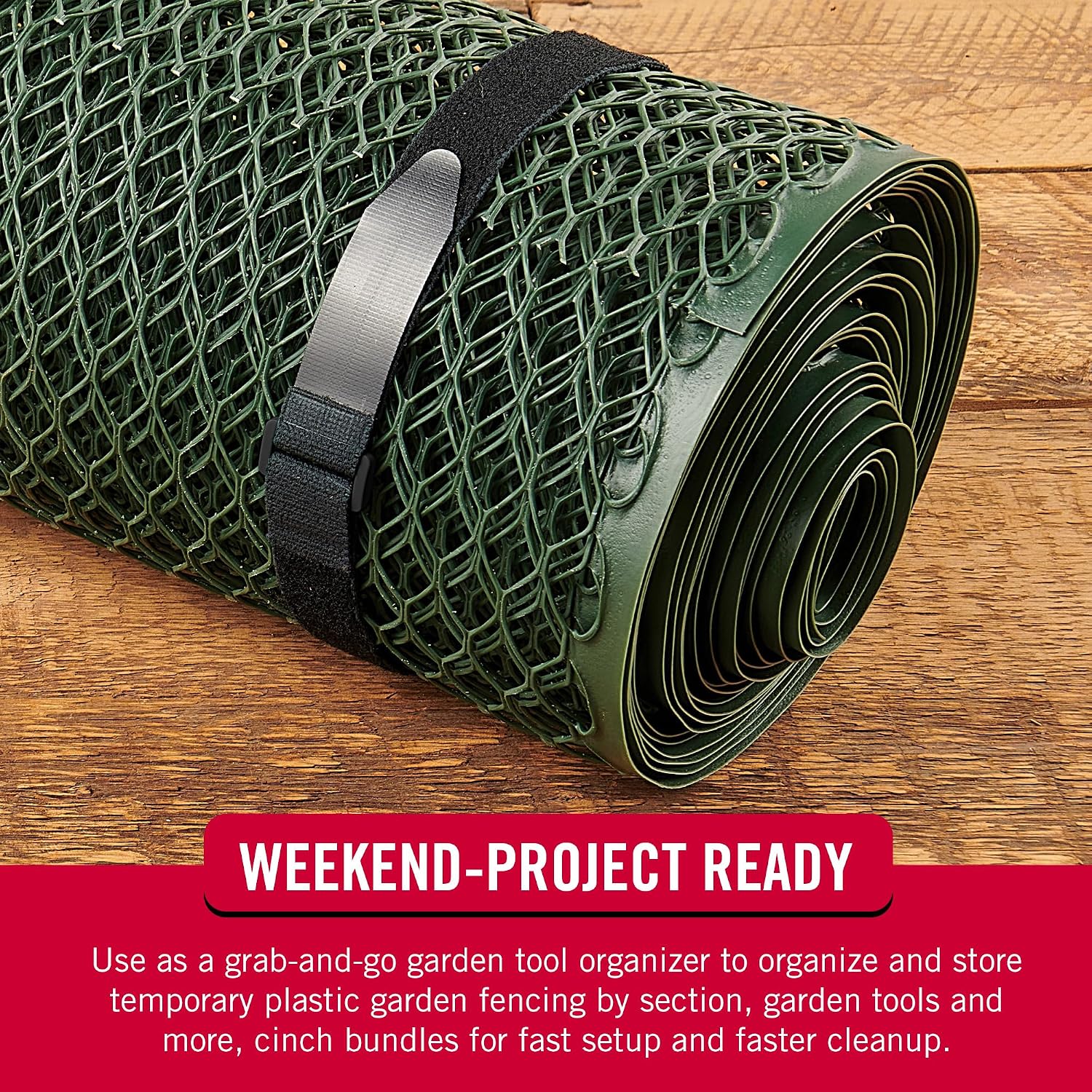 Detalle 1 de VELCRO Brand Elastic Cinch Straps, 30 in x 1 in