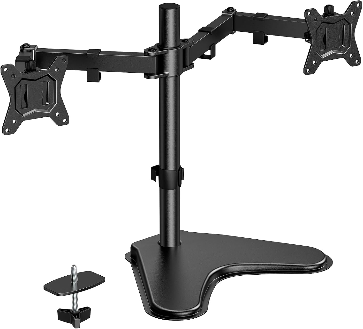 Detalle de HUANUO Dual Monitor Stand for 32-Inch Screens