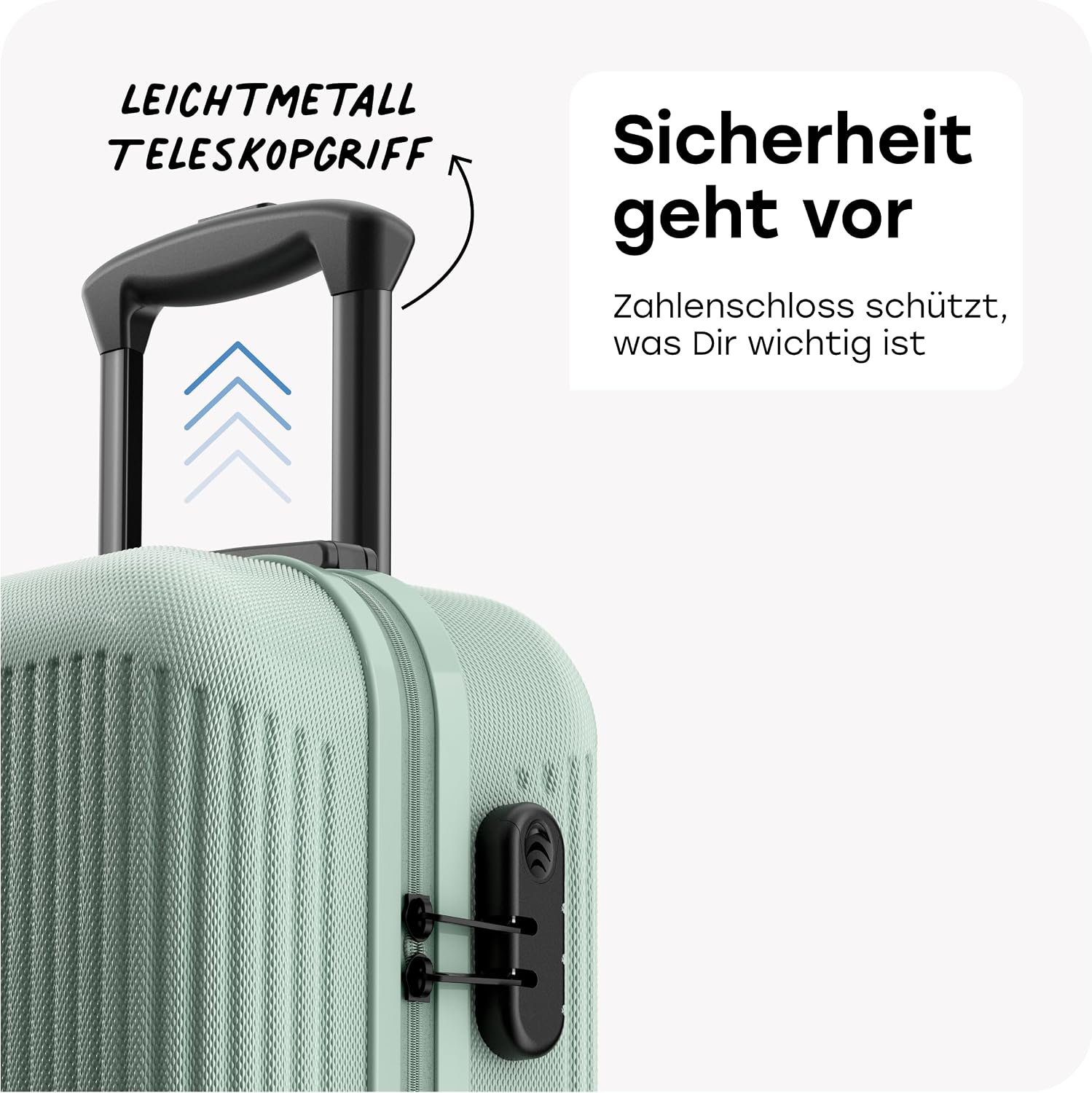 Thumbnail 6 de Travelite Bali Handgepäck Trolley klein – 55×39×20 cm, 34 L, 2,5 kg, Kratzfeste Hartschale