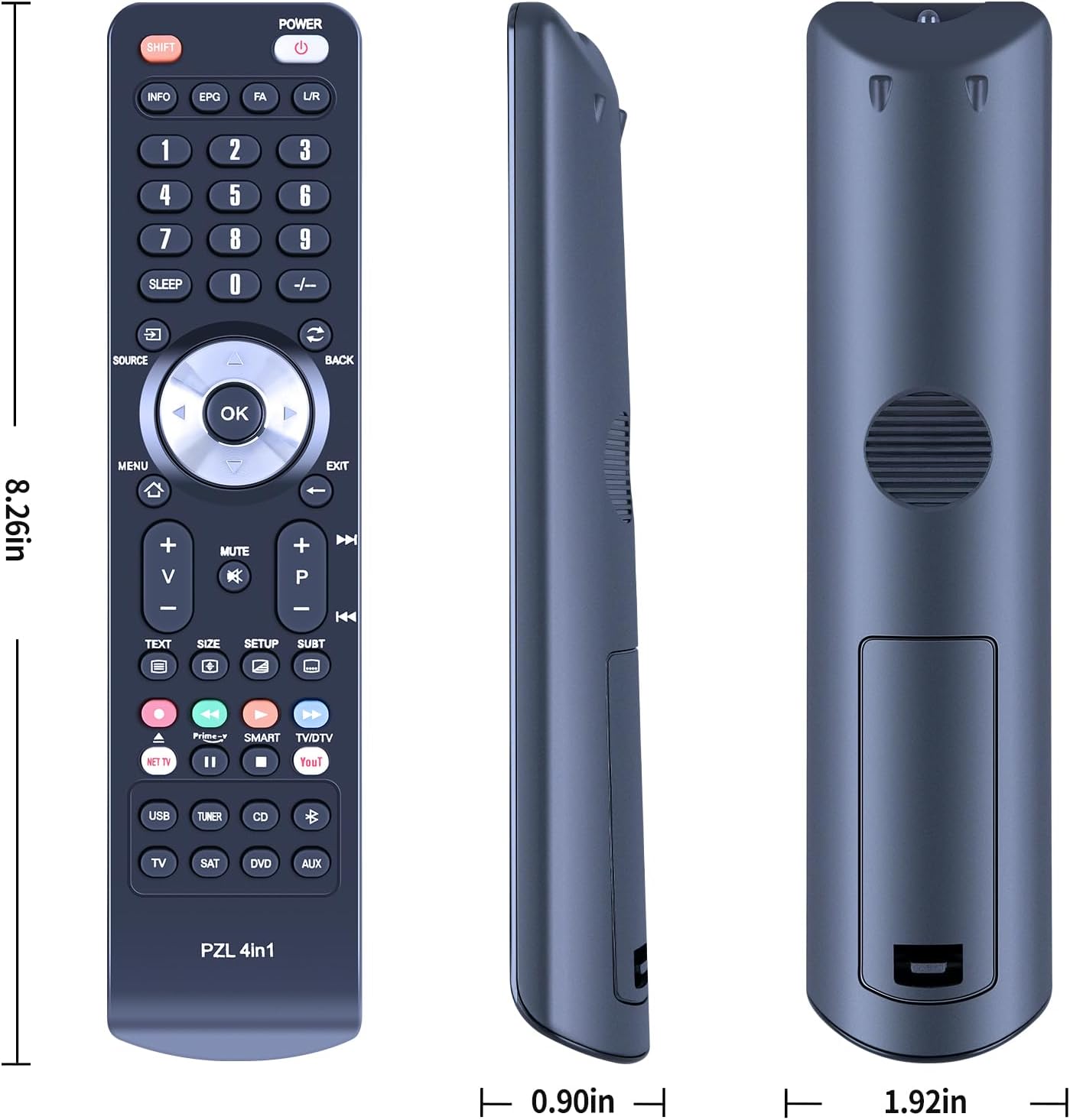 Thumbnail 4 de TCNOUMT replacement remote for Bang & Olufsen Beovision MX TVs (MX4000/MX4002/MX6000/MX7000)