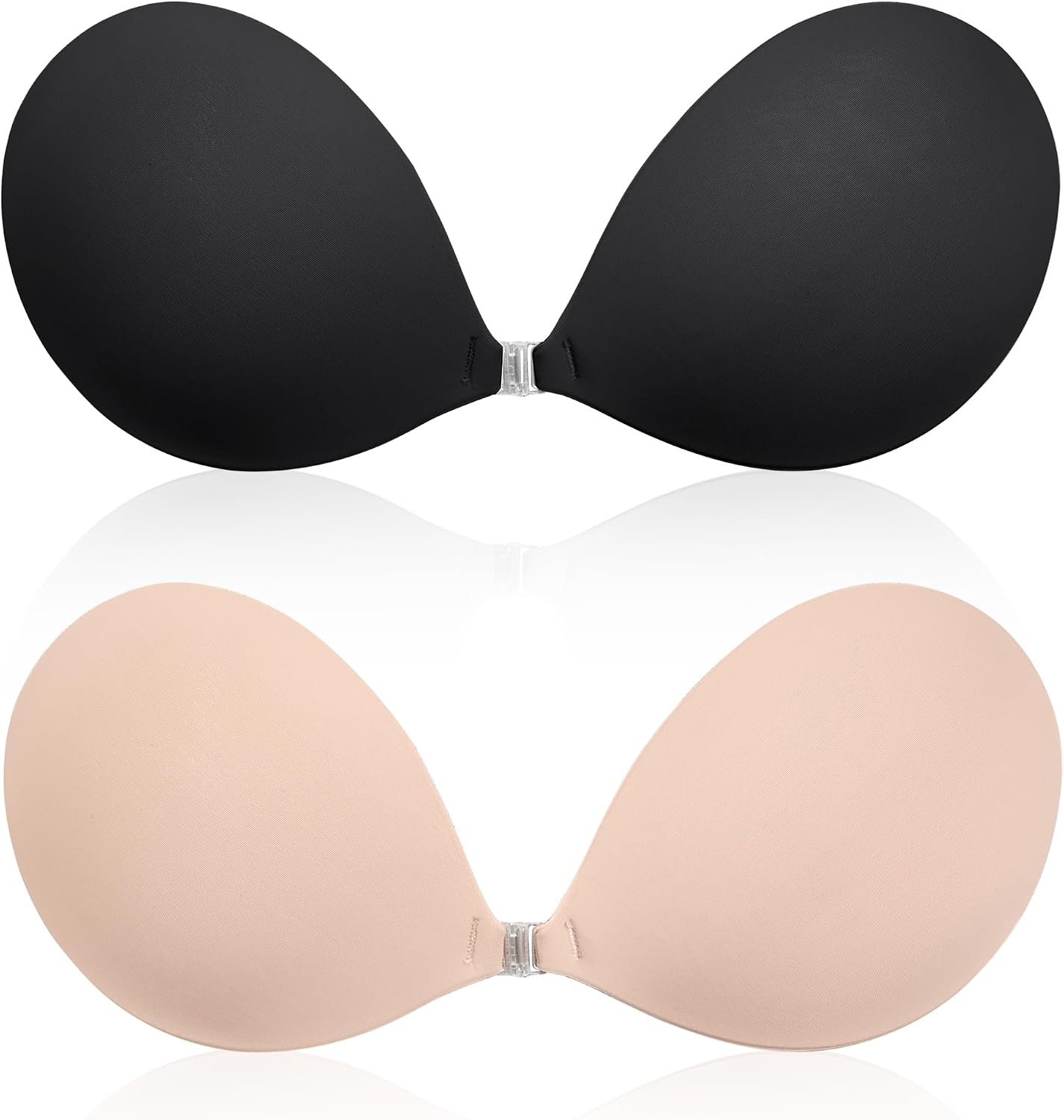 Thumbnail 6 de NuBrava Strapless Sticky Bra Push Up for Women: Invisible, Reusable V-Shape for Backless Dresses