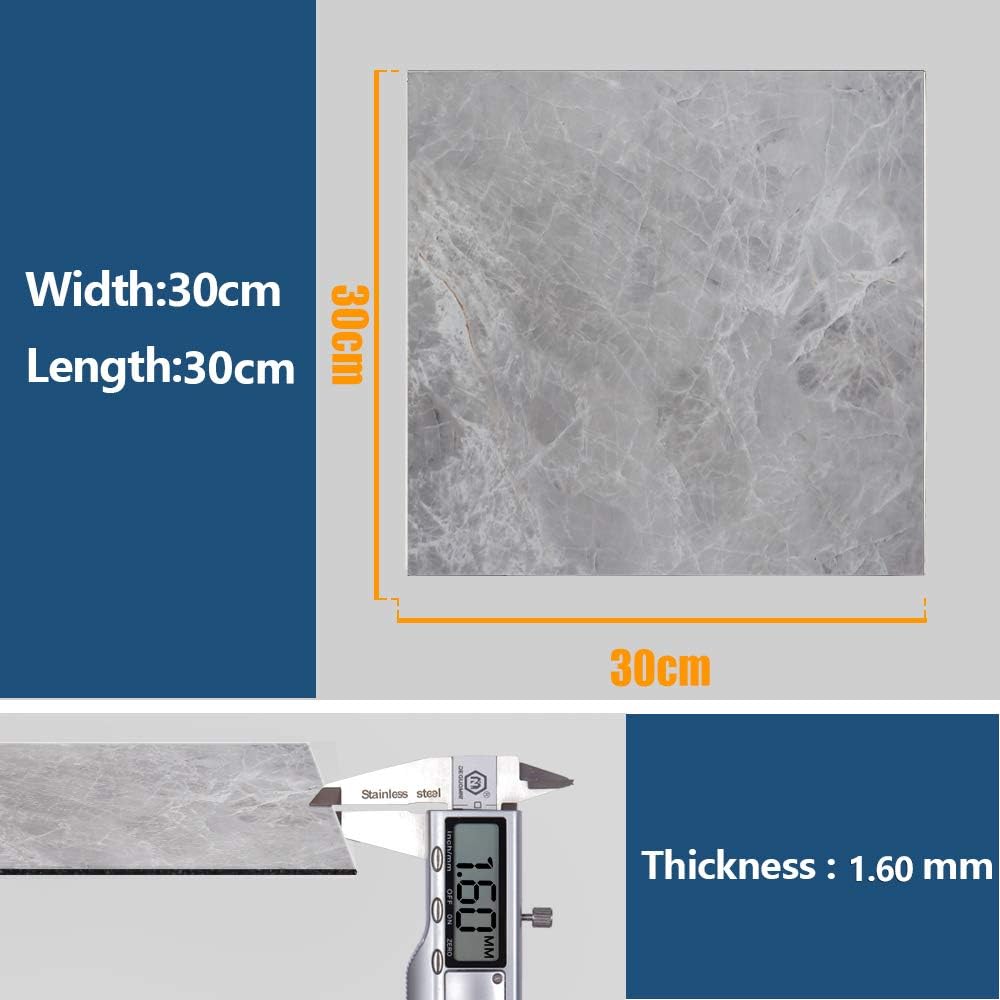 Thumbnail 6 de VEELIKE Grey Concrete Floor Tiles 30 cm