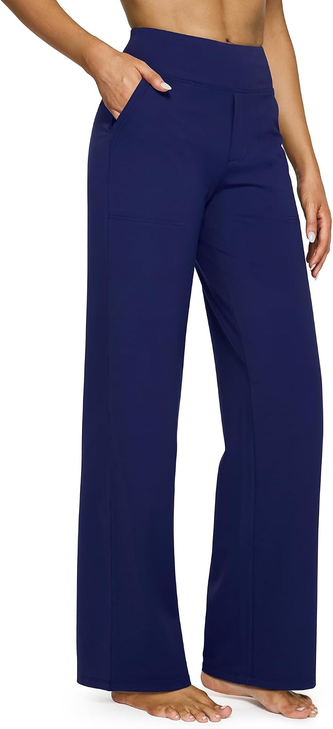 Thumbnail 6 de G4Free Yoga Pants with Pockets: Wide Leg Trousers for Women
