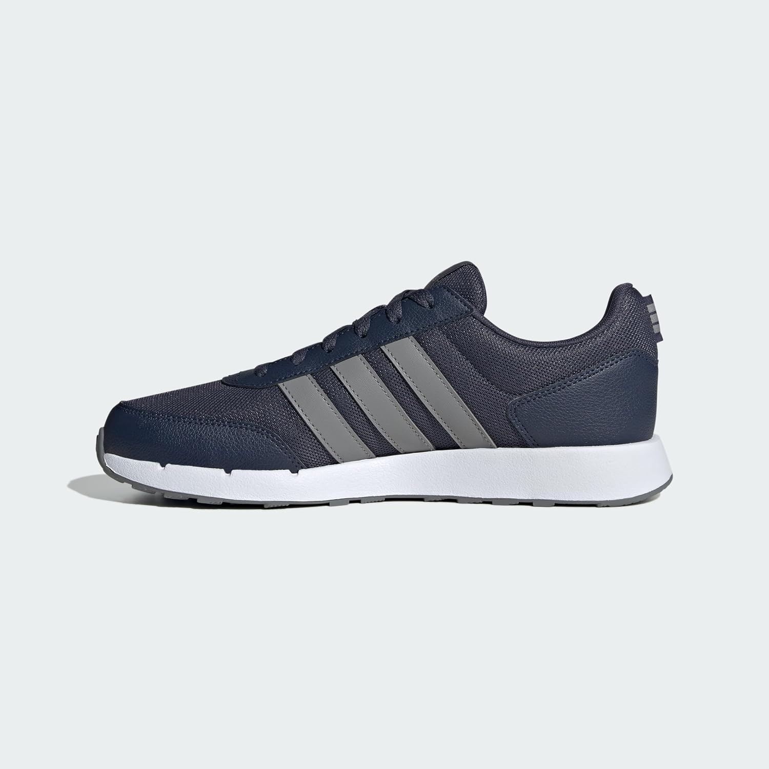 Thumbnail 2 de adidas Herren Run 50s Sneaker Laufschuh IG6554 – weiß/blau