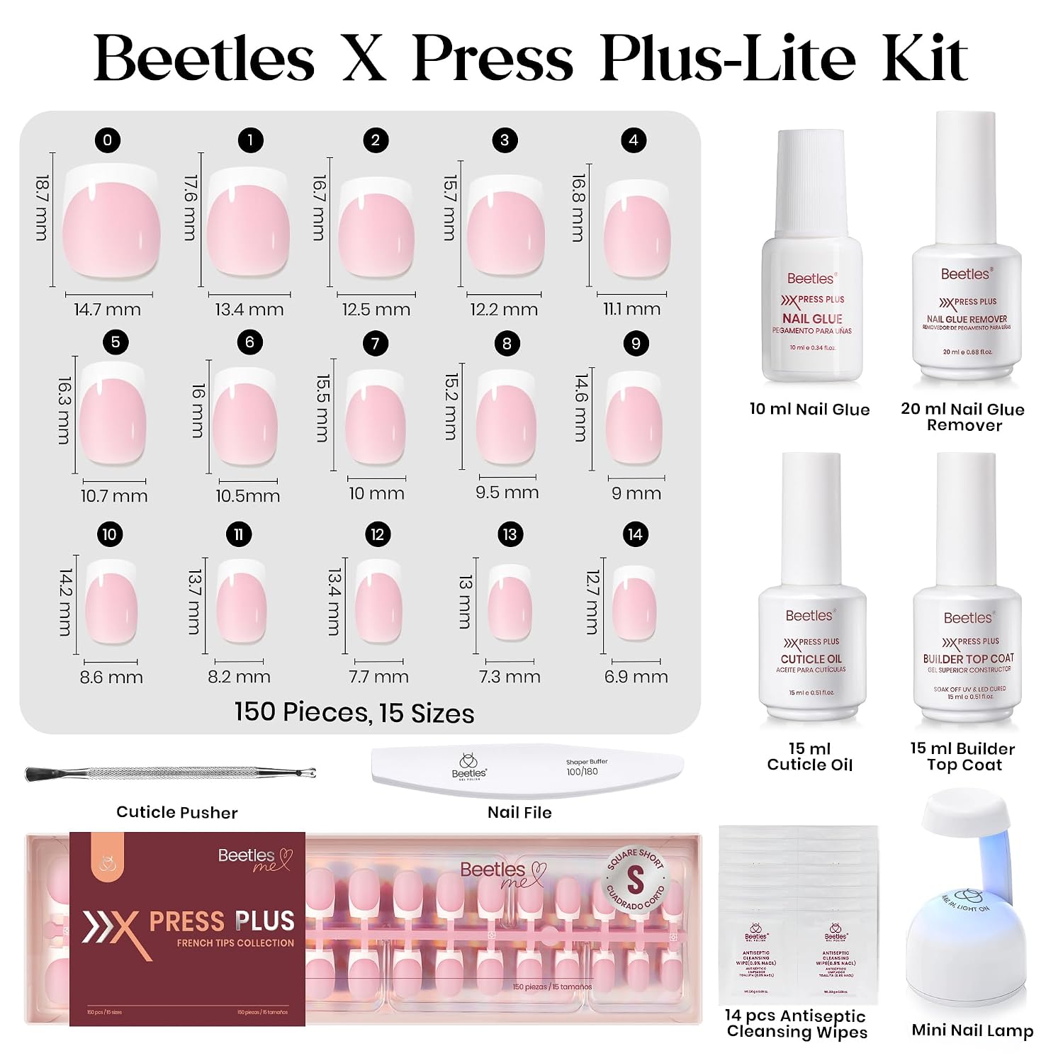 Thumbnail 5 de Beetles X Press Plus On Nails Kit 150 PCS 💅