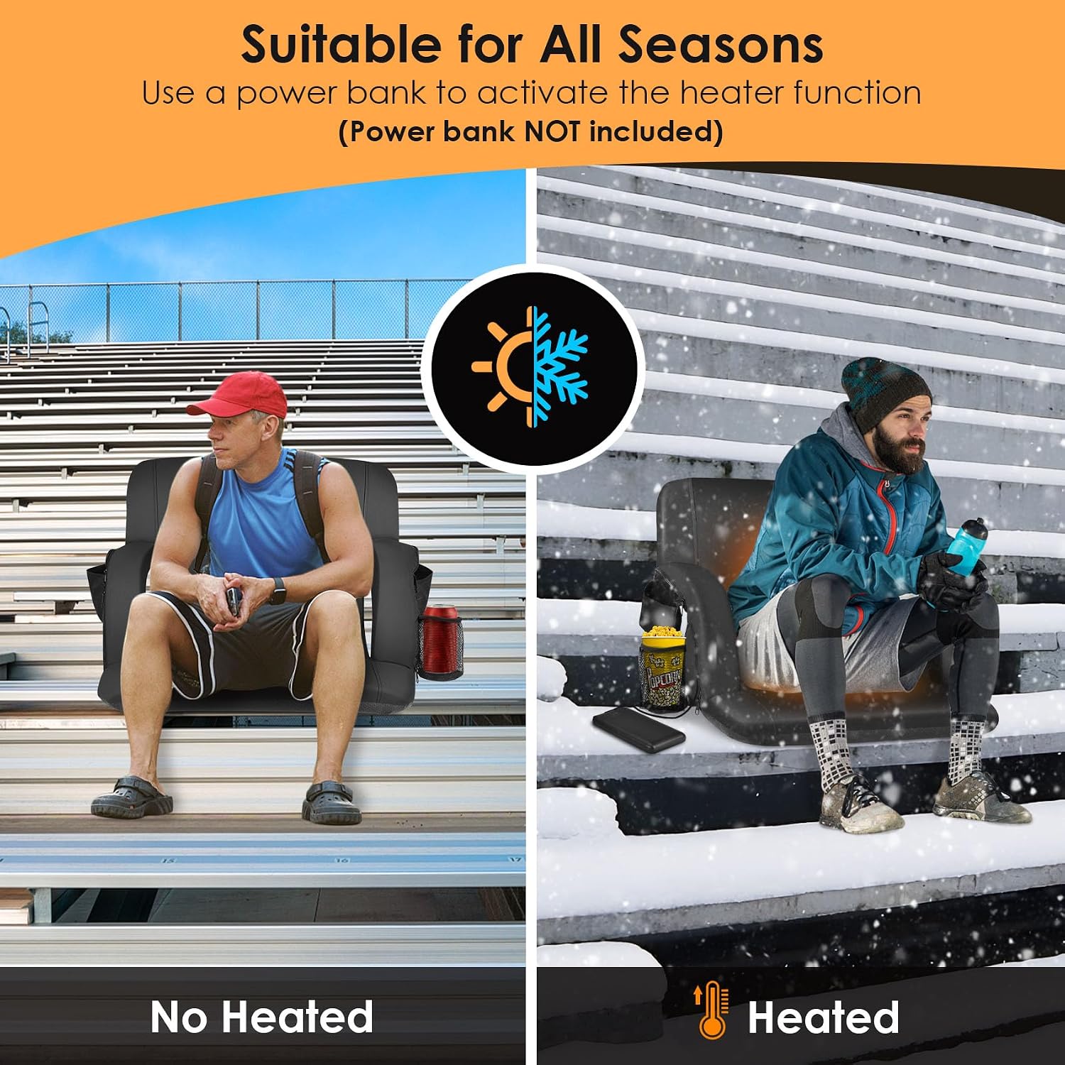 Thumbnail 2 de HOPERAN Heated Stadium Seat 25