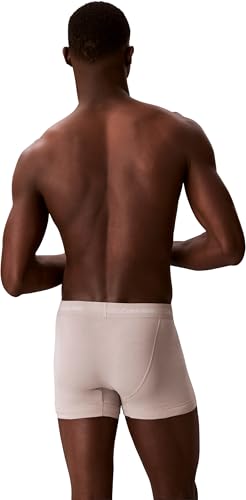 Detalle 2 de Calvin Klein Herren Trunks im 3er-Pack, Cotton Stretch, mittlere Leibhöhe, Größe L