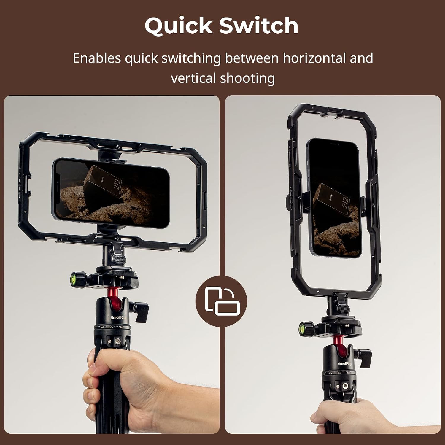 Detalle 2 de SMALLRIG H11 Schnellspannadapter 1️⃣