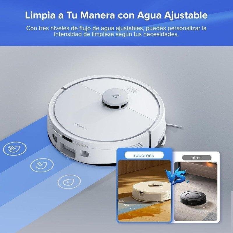 Thumbnail 2 de Roborock Q7L5+ Set: robot aspirador con autovaciado de 8000 Pa y AutoBoost para Alfombras