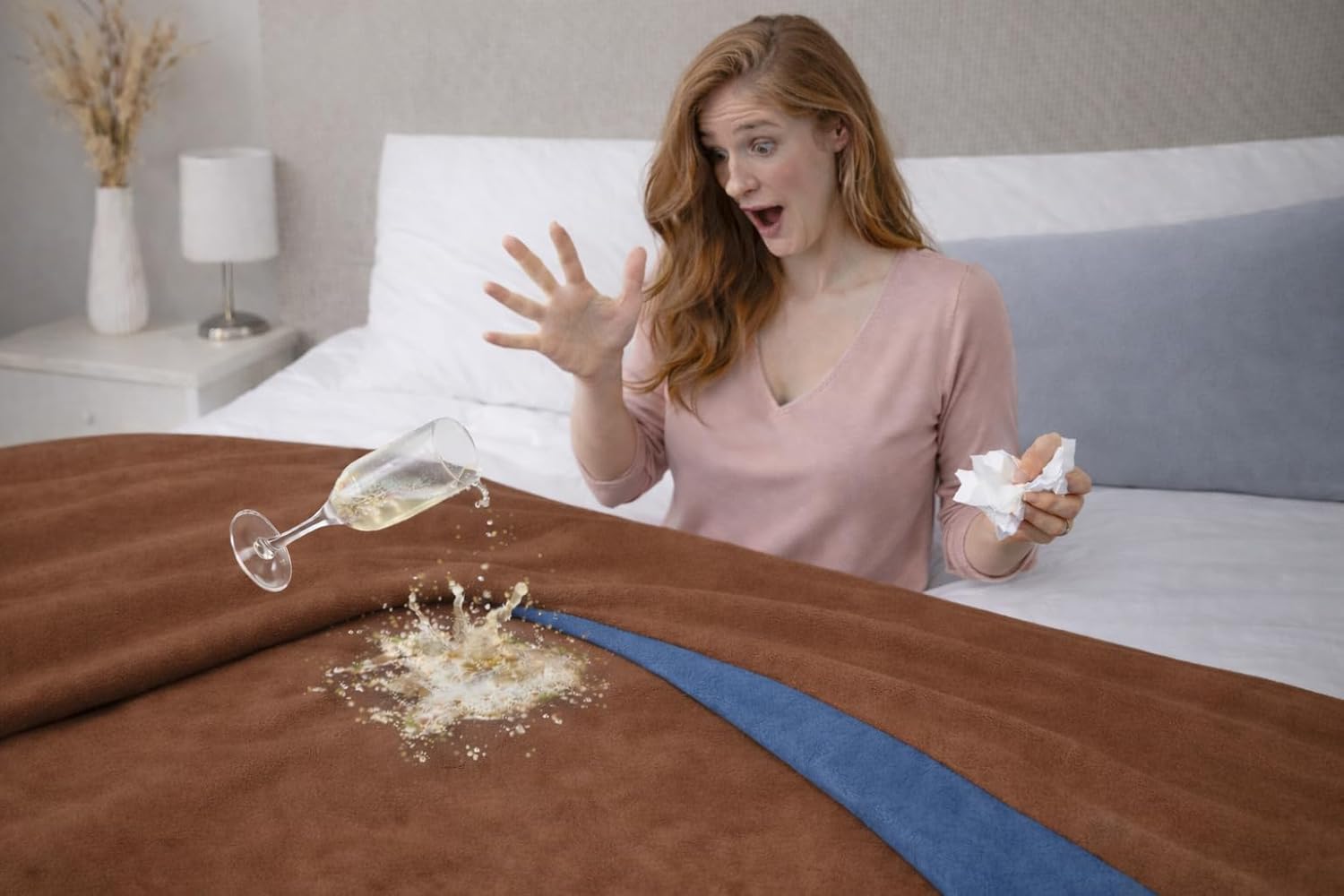 Thumbnail 6 de Bedding Aid Wasserdichte Decke 203x229 cm