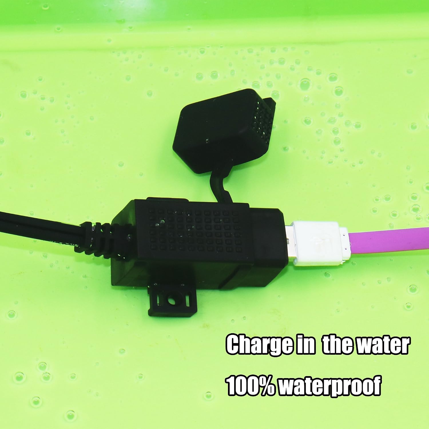 Thumbnail 4 de MOTOPOWER MP0609EA 3.1A Waterproof Motorcycle Dual USB Charger Kit