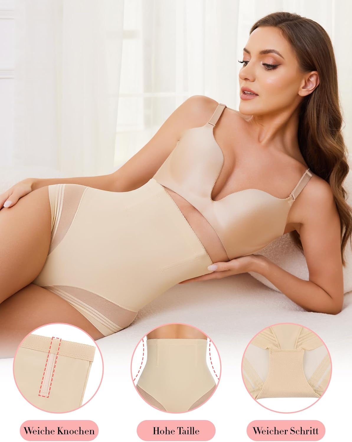 Thumbnail 3 de SIMIYA Bauchweg Unterhose Damen Shapewear – Hoher Taille, Bauchkontrolle