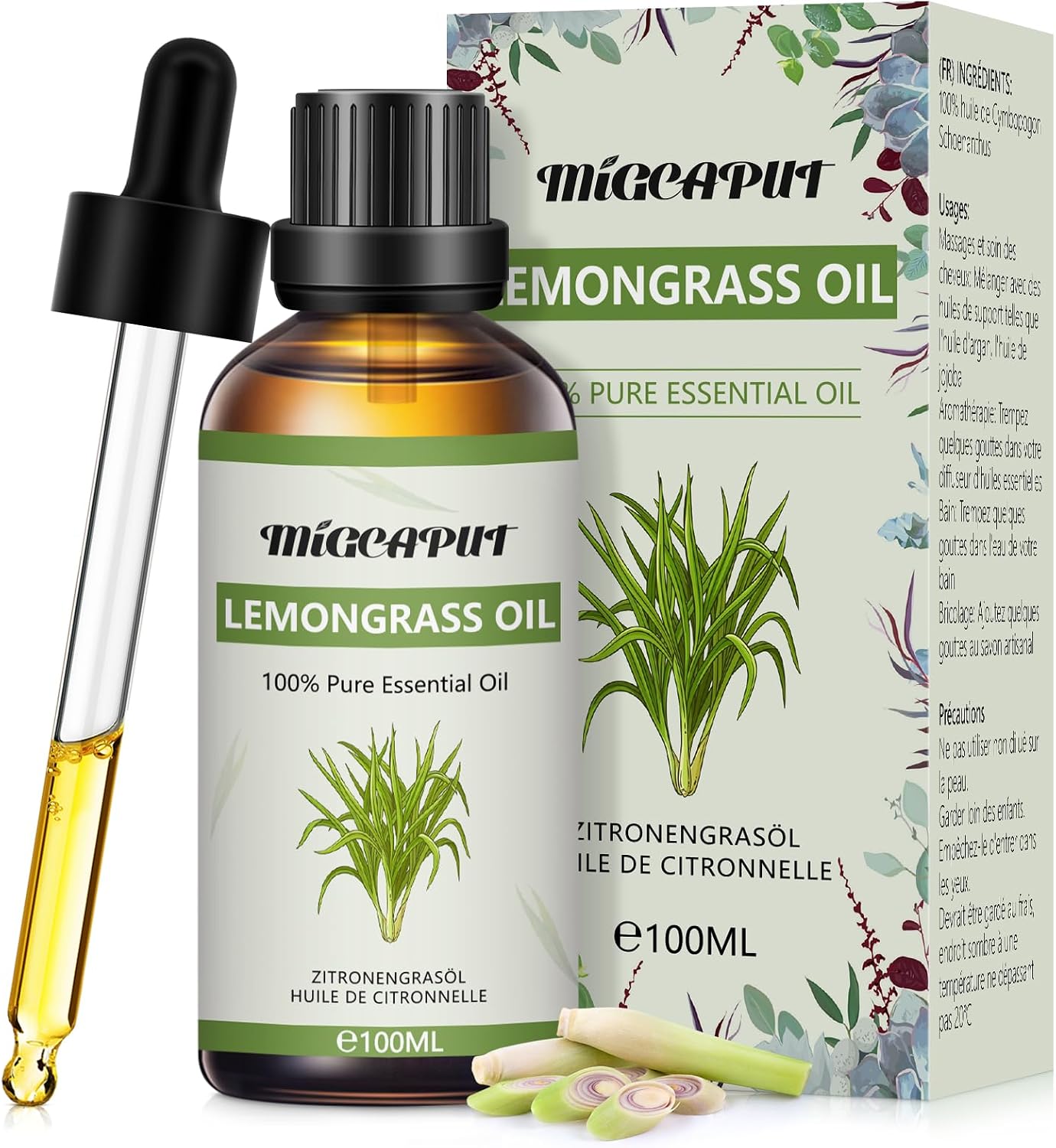 Detalle de Migcaput Zitronengrasöl 100 ml