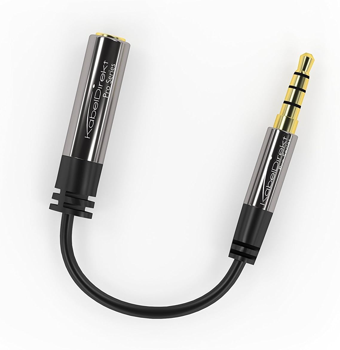Thumbnail 1 de KabelDirekt 3.5mm Headset Audio Stereo Plug Cable PRO Series