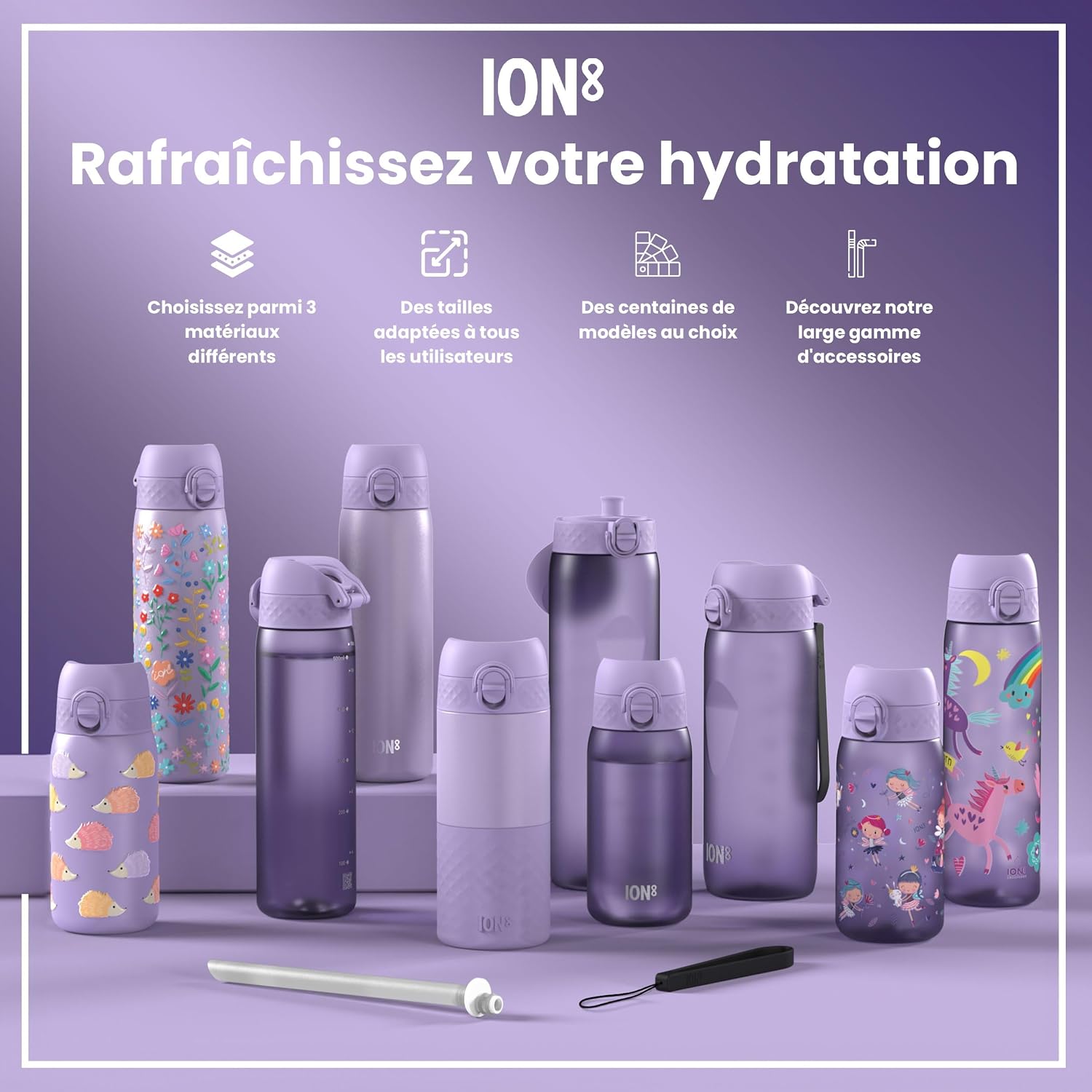 Thumbnail 6 de Ion8 Gourde inox 600ml đ„€