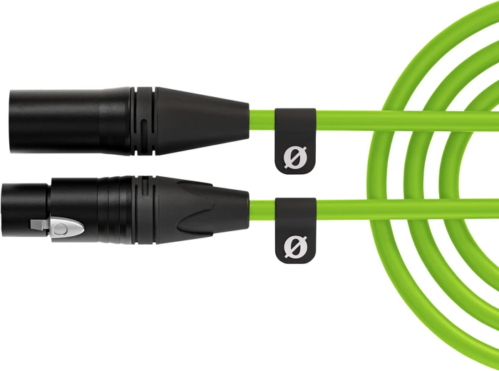 Thumbnail 1 de Rode XLR3M Grün – 3 m Mikrofonkabel für klare Aufnahmen