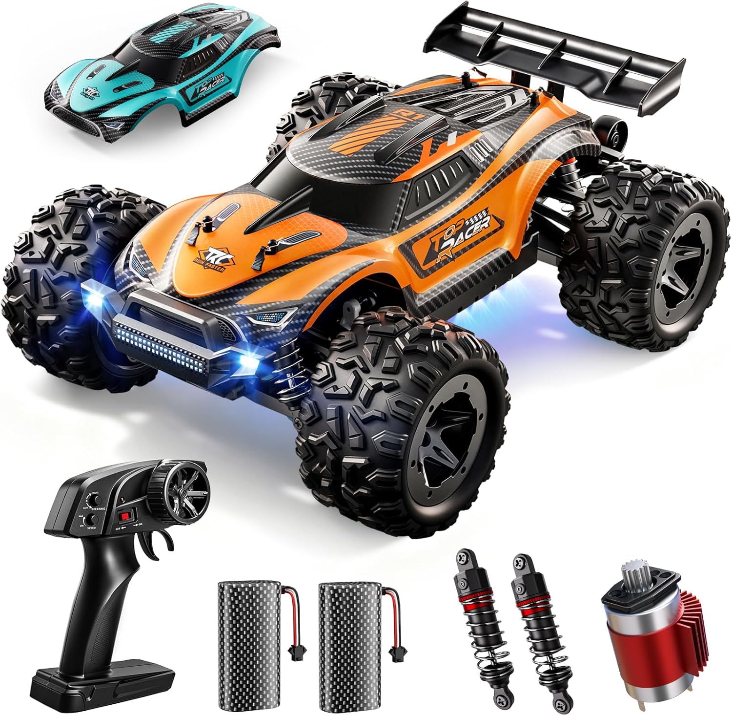 Detalle de HOMETALL 1:18 38 KPH RC Truck