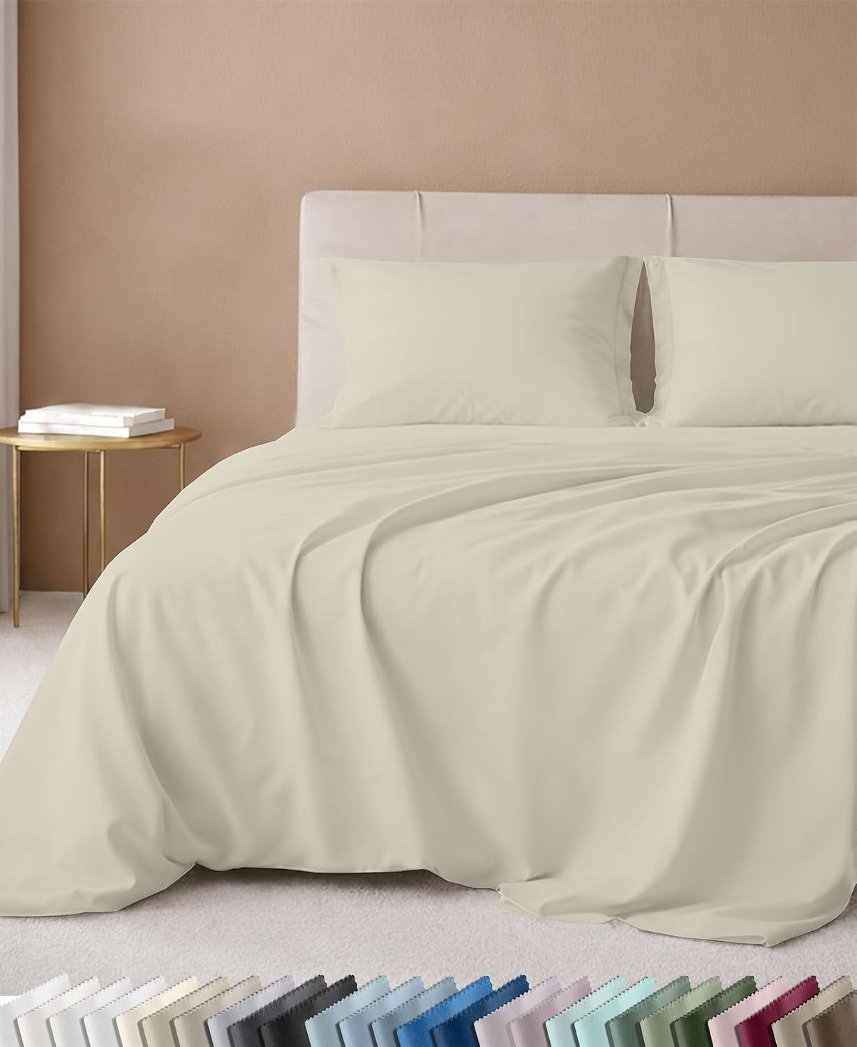 Detalle de California Design Den 600 TC Queen Sheet Set