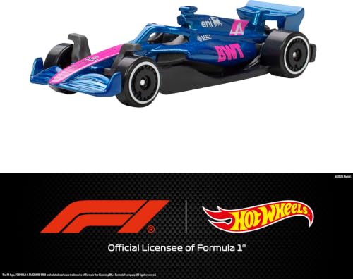Detalle de Hot Wheels 1:64 Scale 5-Pack Formula 1 Die-Cast Cars