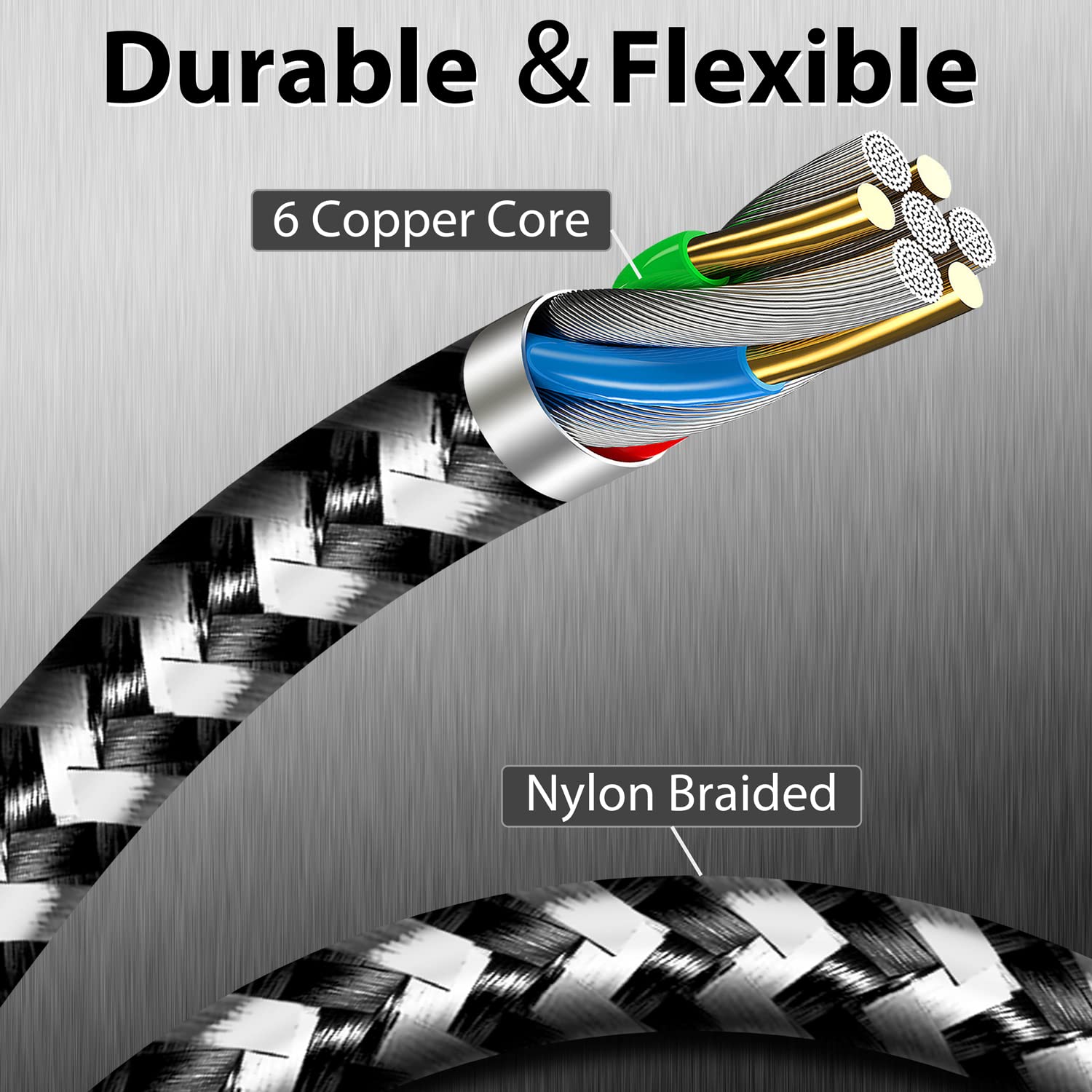 Thumbnail 4 de cugunu USB C to Lightning Cable 6ft — 3 Pack