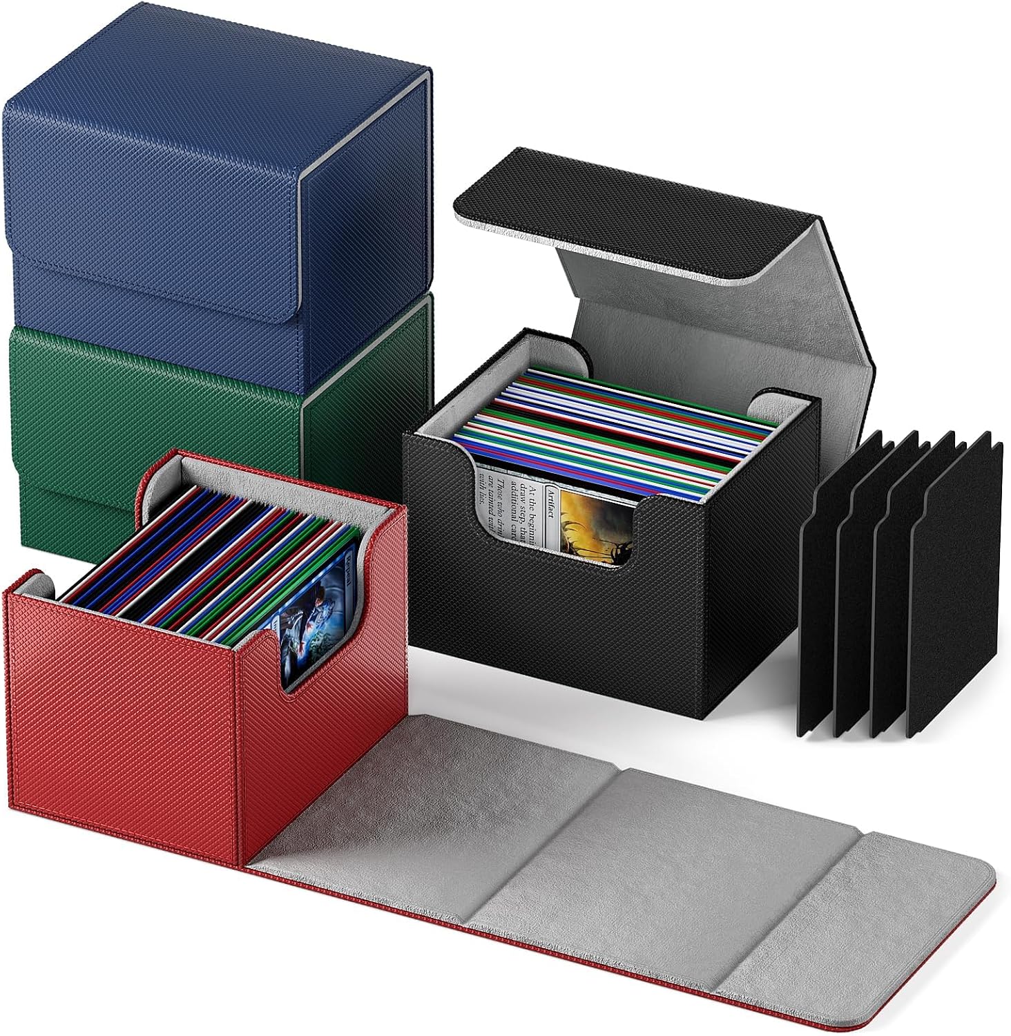 Thumbnail 6 de Mlikero 1800+ Card Deck Case with Leather Magnetic Closure