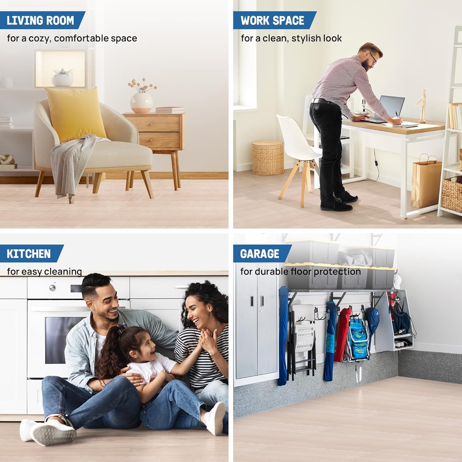 Detalle 1 de Yes4All interlocking foam floor tiles, EVA