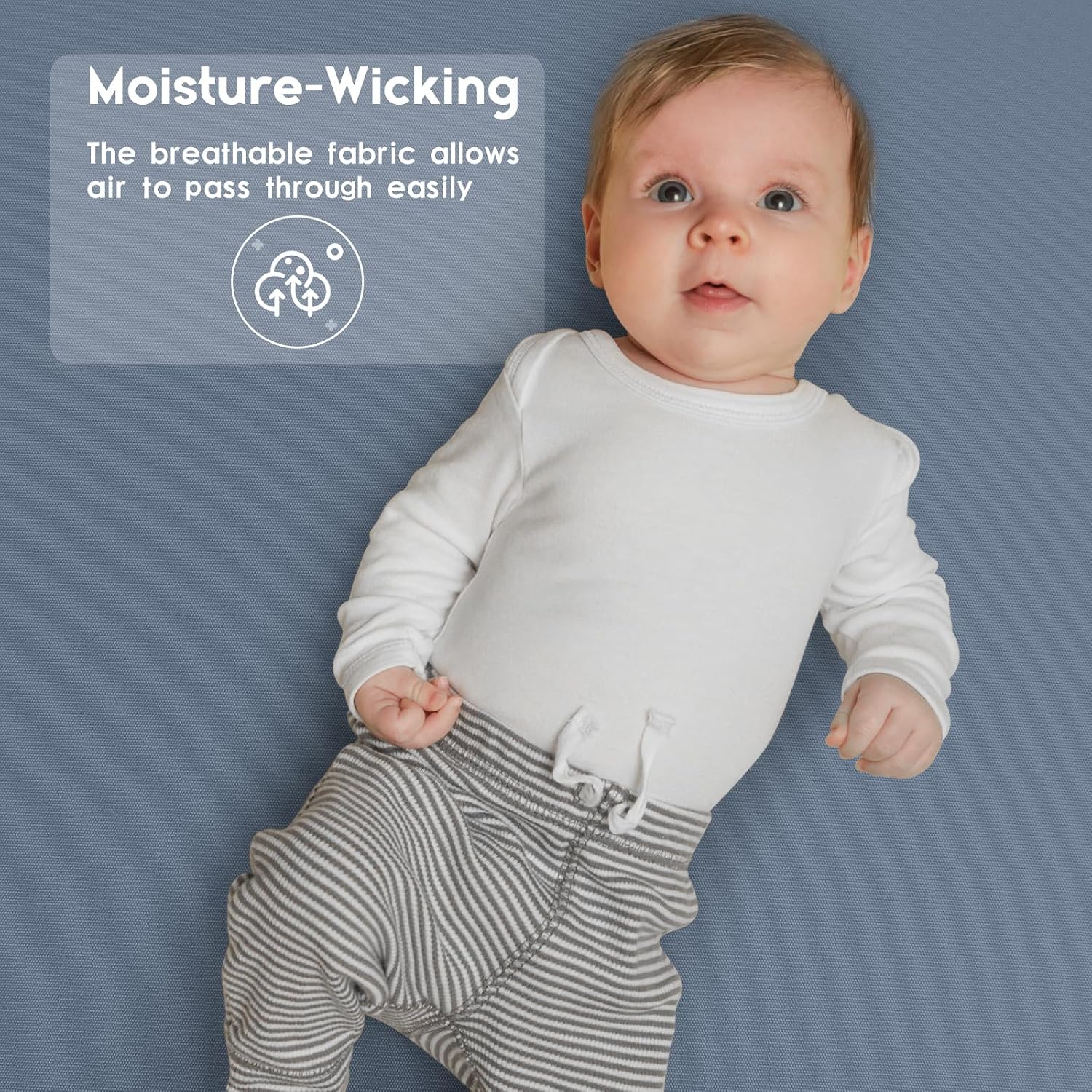 Thumbnail 3 de Yoofoss 2 Pack Baby Spannbettlaken 60x120 cm