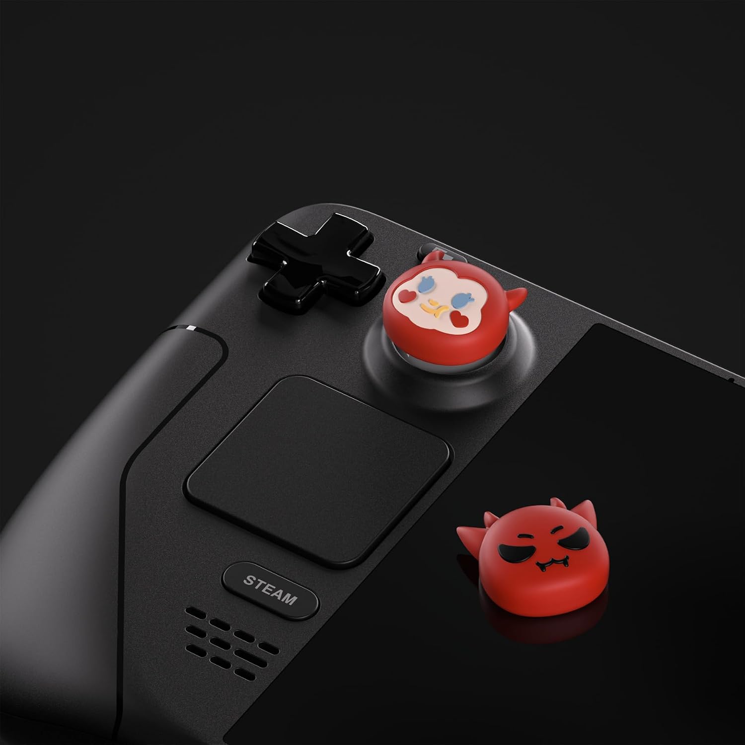 Detalle 2 de Steam Deck thumb grips, playvital silicone caps