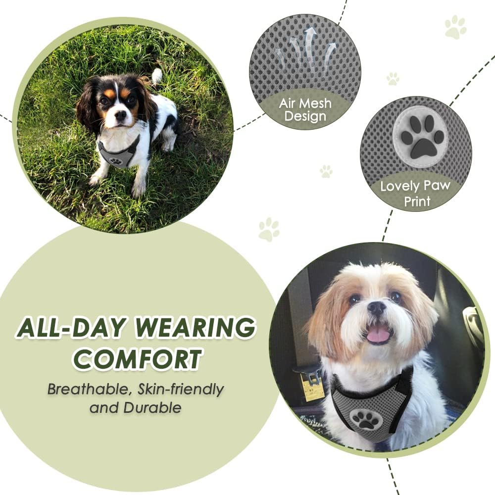 Detalle de Nasjac Dog Car Harness with Seat Belts: Safe Travel for Your Furry Friend