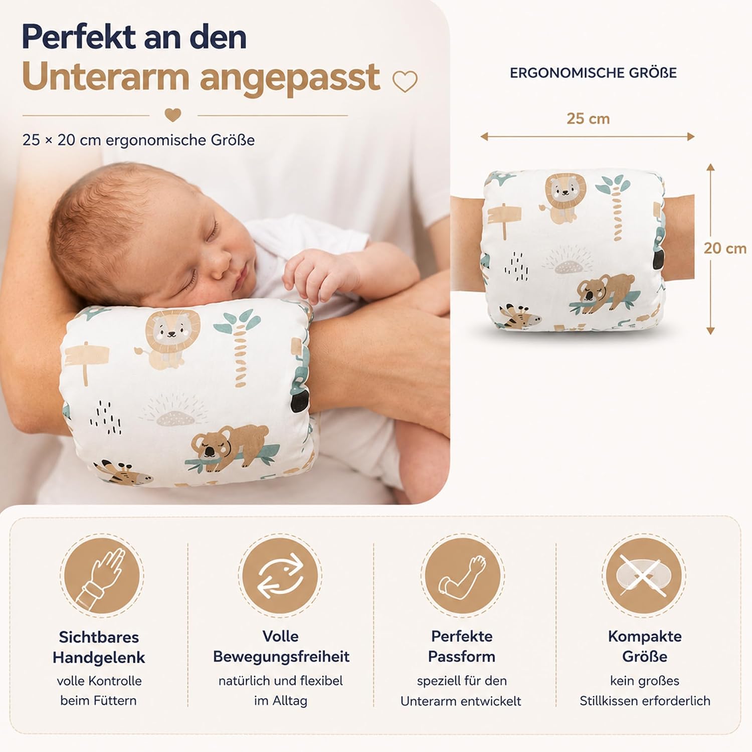 Thumbnail 2 de Stillkissen klein – Breastfeeding- und Nursing Pillow für unterwegs (20 cm)