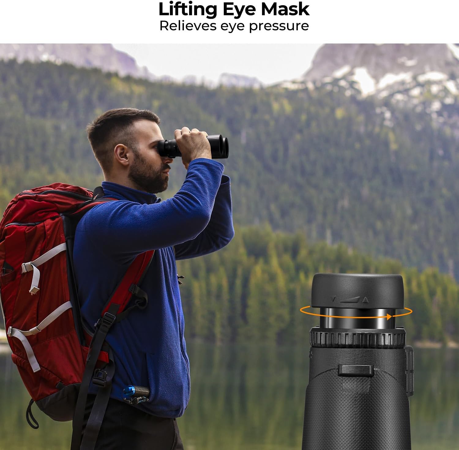 Thumbnail 6 de K&F Concept Fernglas 10x42 HD – robustes Allroundglas mit Stativumbauhalterung