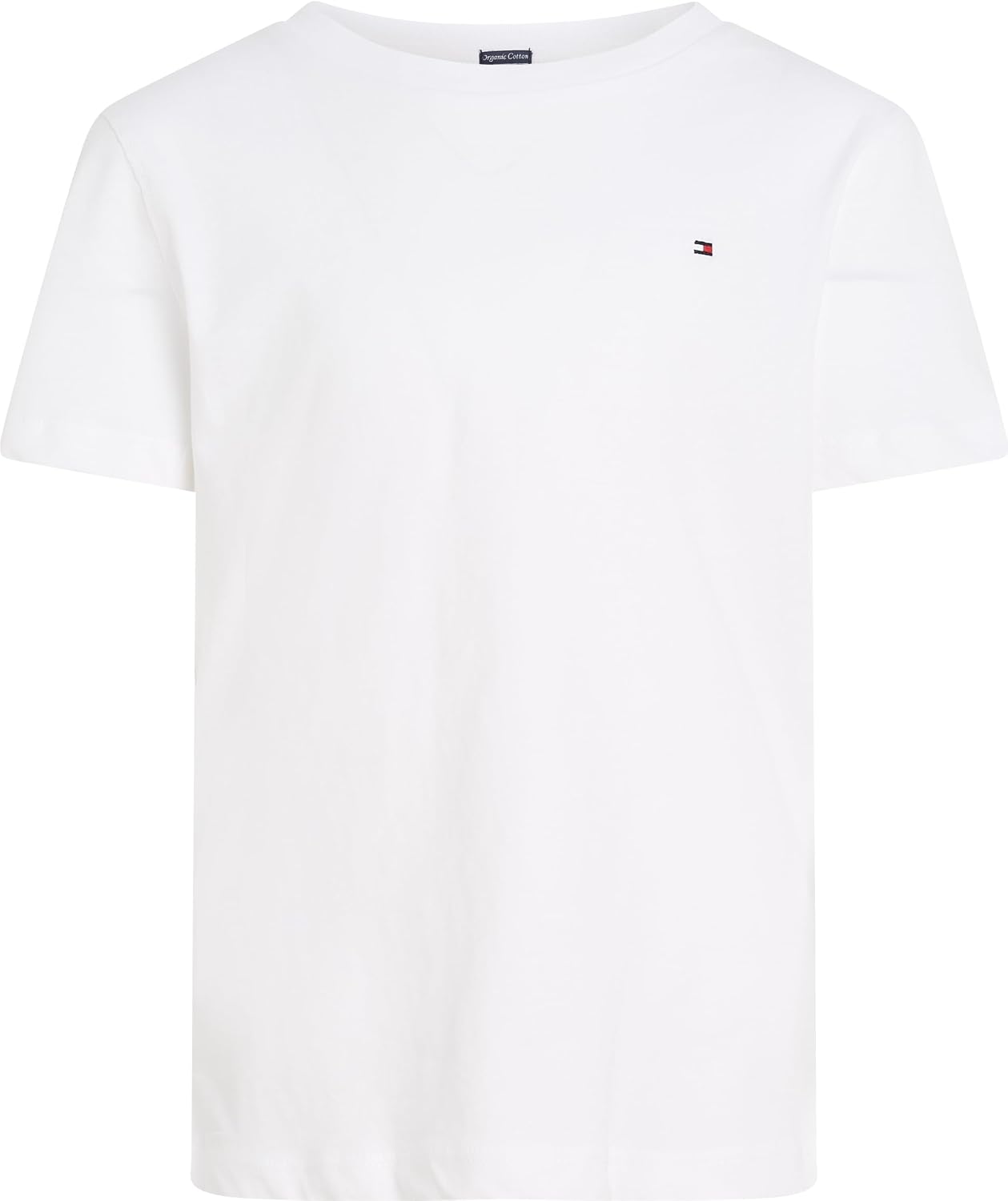 Detalle de Tommy Hilfiger Boys Basic Cn Knit S/S KB0KB04140 – chłopięcy T-shirt