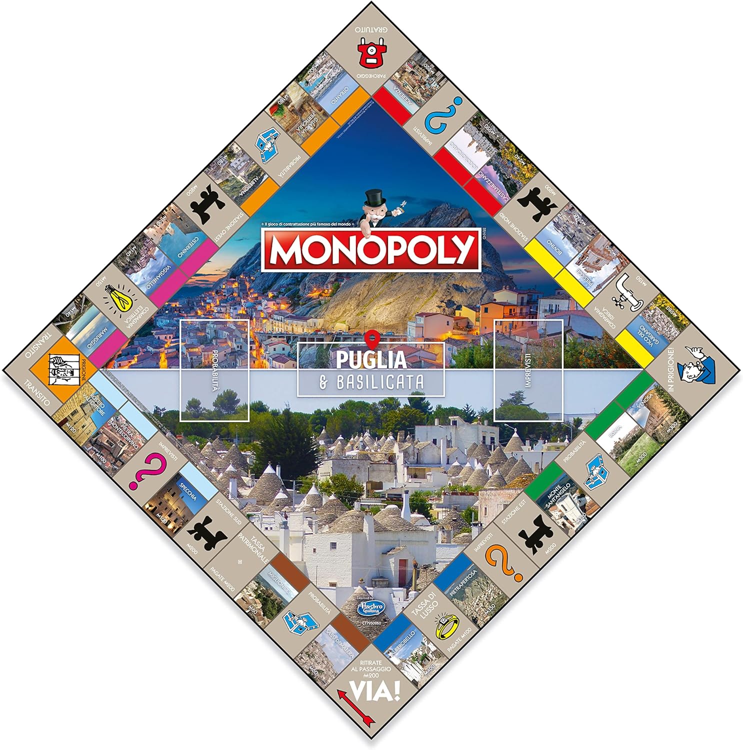 Thumbnail 1 de Winning Moves Monopoly Puglia e Basilicata — Gioco da tavolo per 2‑6 persone 🎲