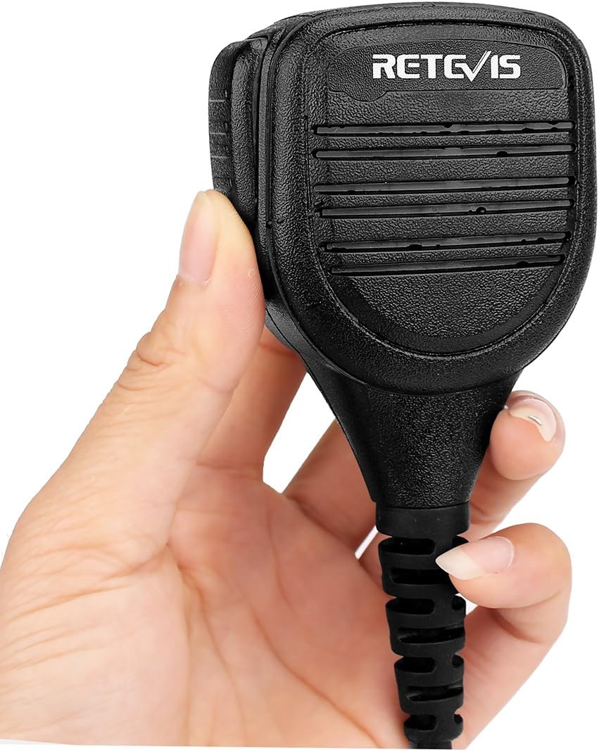 Thumbnail 6 de Retevis RS112: Walkie Talkie Altoparlante Microfono IP54 con auricolare 3.5 mm – robusto e versatile