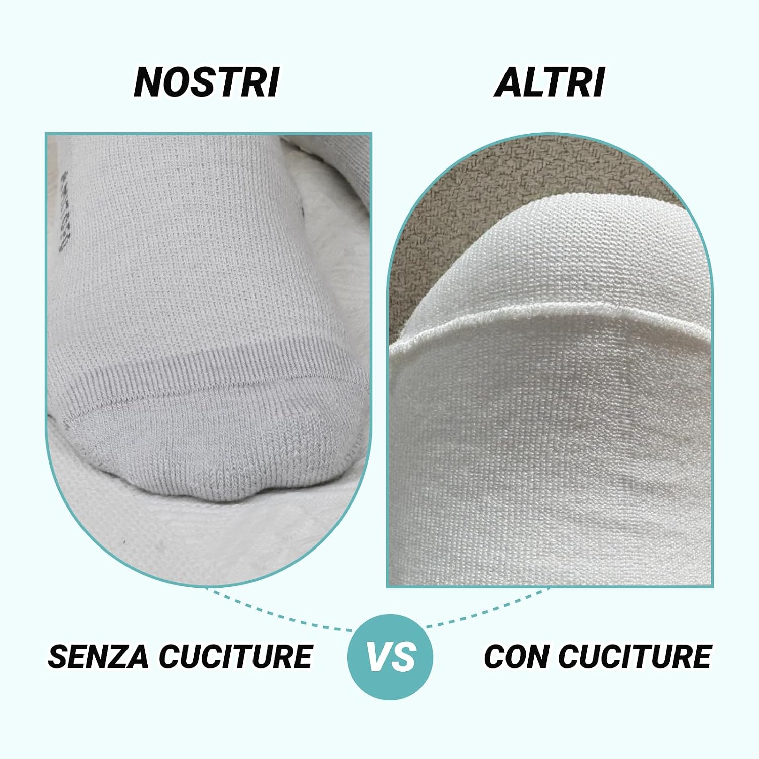 Thumbnail 6 de LOFIR Calze Donna Antiscivolo Diabetici 39-50