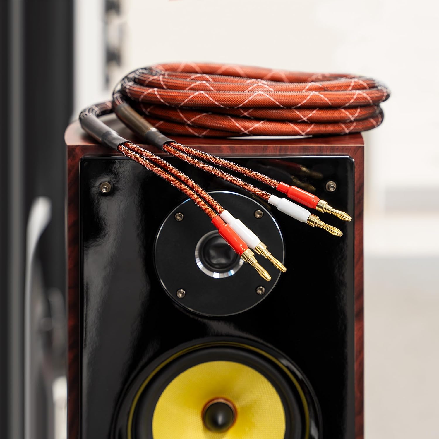 Thumbnail 6 de Krüger&Matz KM0335 – kabel głośnikowy 3 m, wtyki bananowe, miedź