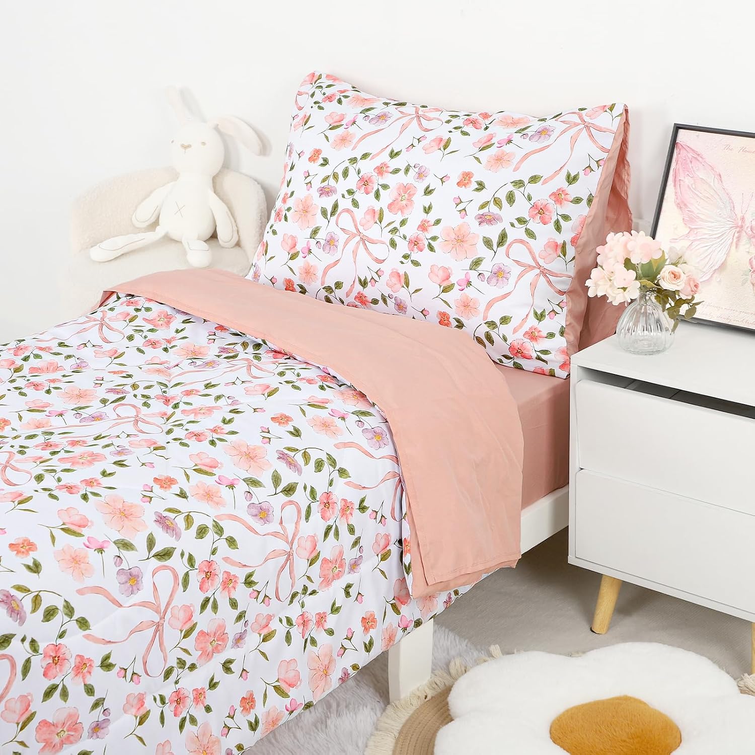 Detalle 2 de TANOFAR Toddler Bedding Set Microfiber