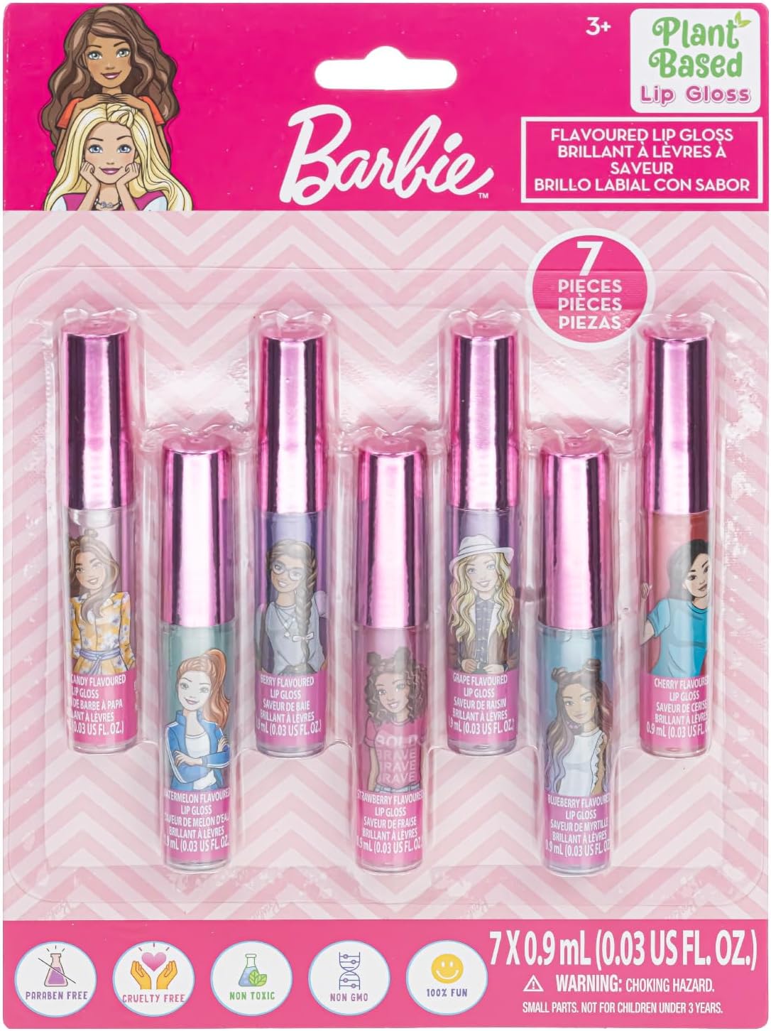 Detalle de Barbie Townley Girl Movie Lipgloss Set vegan