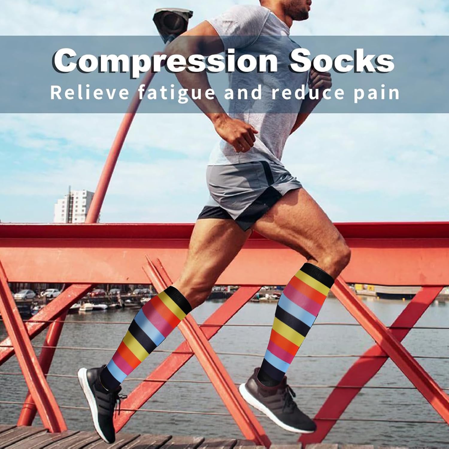 Thumbnail 1 de BONANGEL Calze a Compressione Graduata 15-20 mmHg – 4 Paia