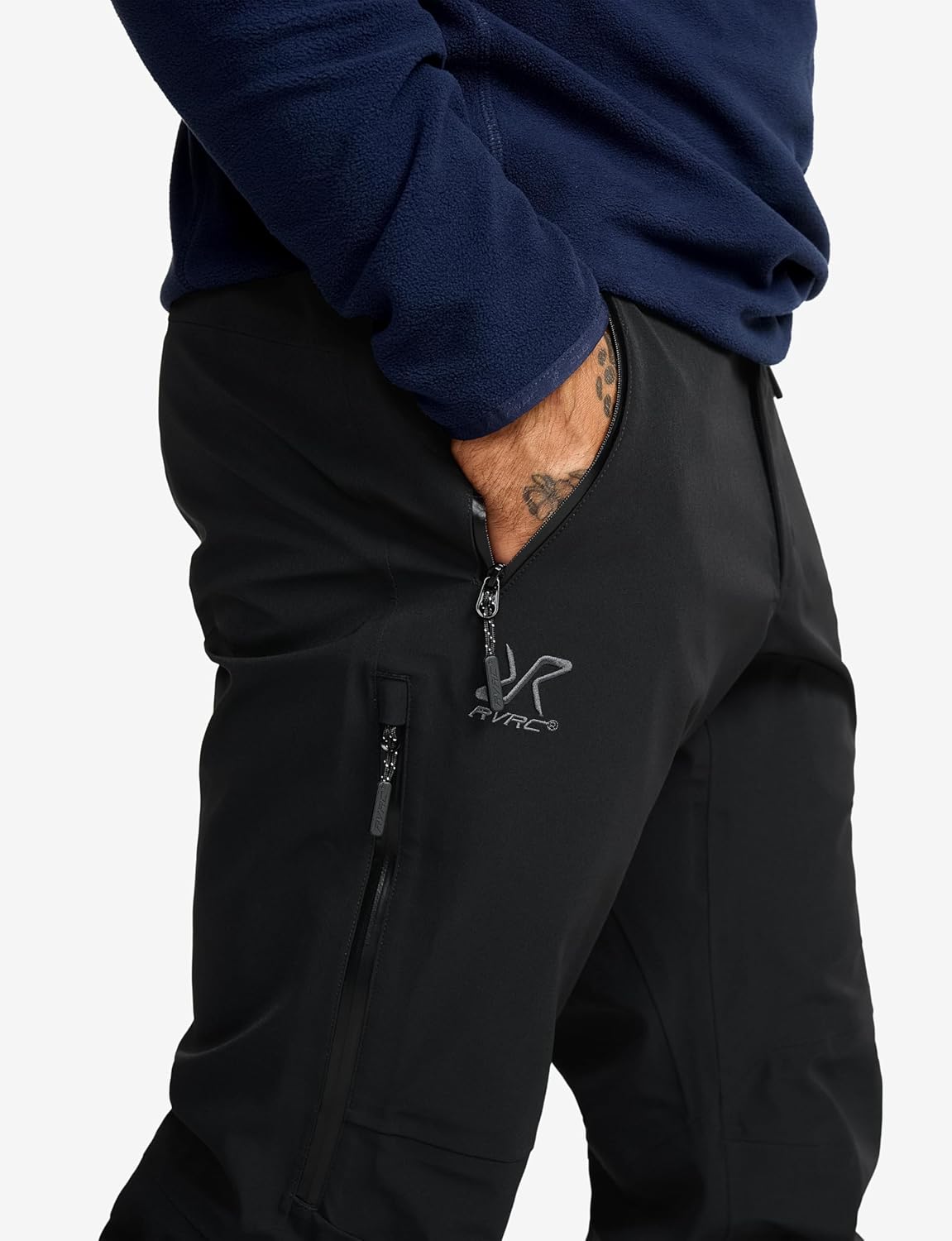 Thumbnail 1 de RevolutionRace Cyclone 3L Shell Pants da uomo impermeabili con riflettori RECCO